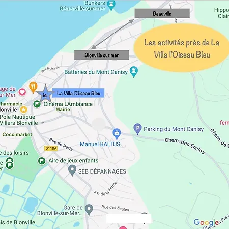 La L'oiseau Bleu Proche De La Et De Deauville !!! Awards 2025