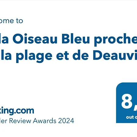 La L'oiseau Bleu Proche De La Et De Deauville !!! Awards 2025 Apartment Blonville-sur-Mer