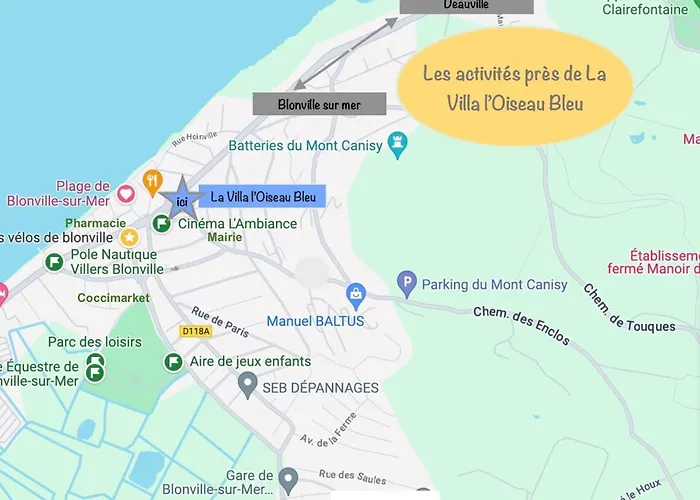 La L'oiseau Bleu Proche De La Et De Deauville !!! Awards 2025