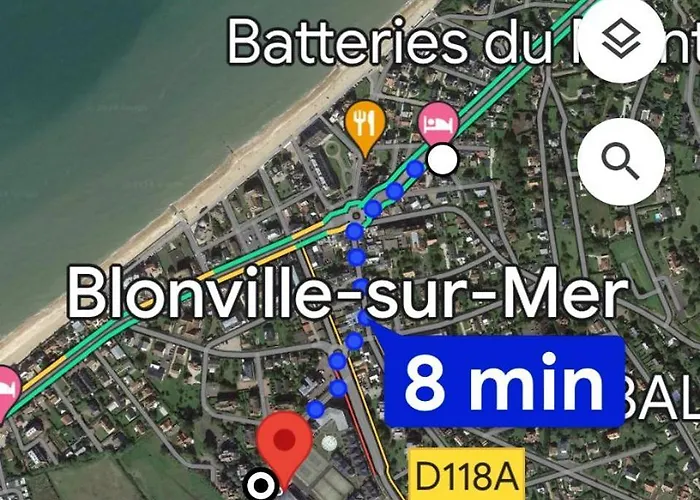 La L'oiseau Bleu Proche De La Et De Deauville !!! Awards 2025 بلونفيل سور مير