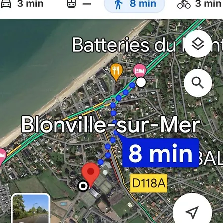 La L'oiseau Bleu Proche De La Et De Deauville !!! Awards 2025 Blonville-sur-Mer